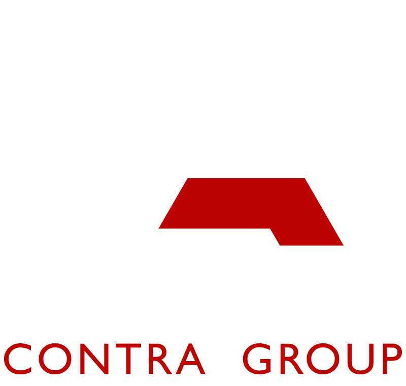 Contra Group Logo White